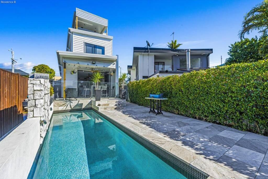 Luxury Modern Waterfront House Villa Gold Coast Ngoại thất bức ảnh